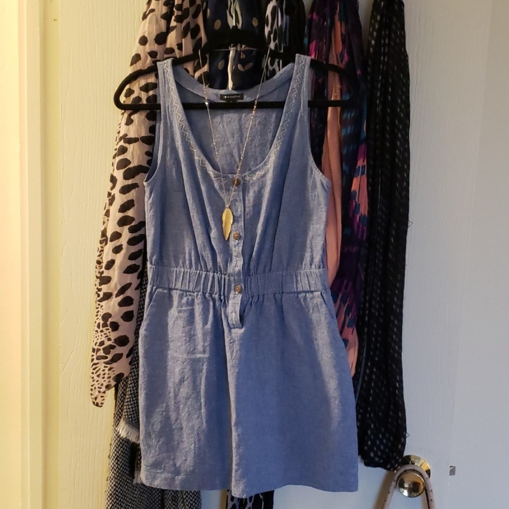 I ♡ Ronson Chambray Pocket Dress